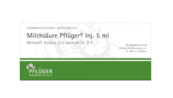 MILCHSÄURE PFLÜGER® INJ. 5 ML