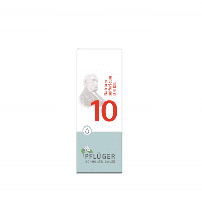NR. 10 NATRIUM SULFURICUM D 6 - Tropfen, Pflüger