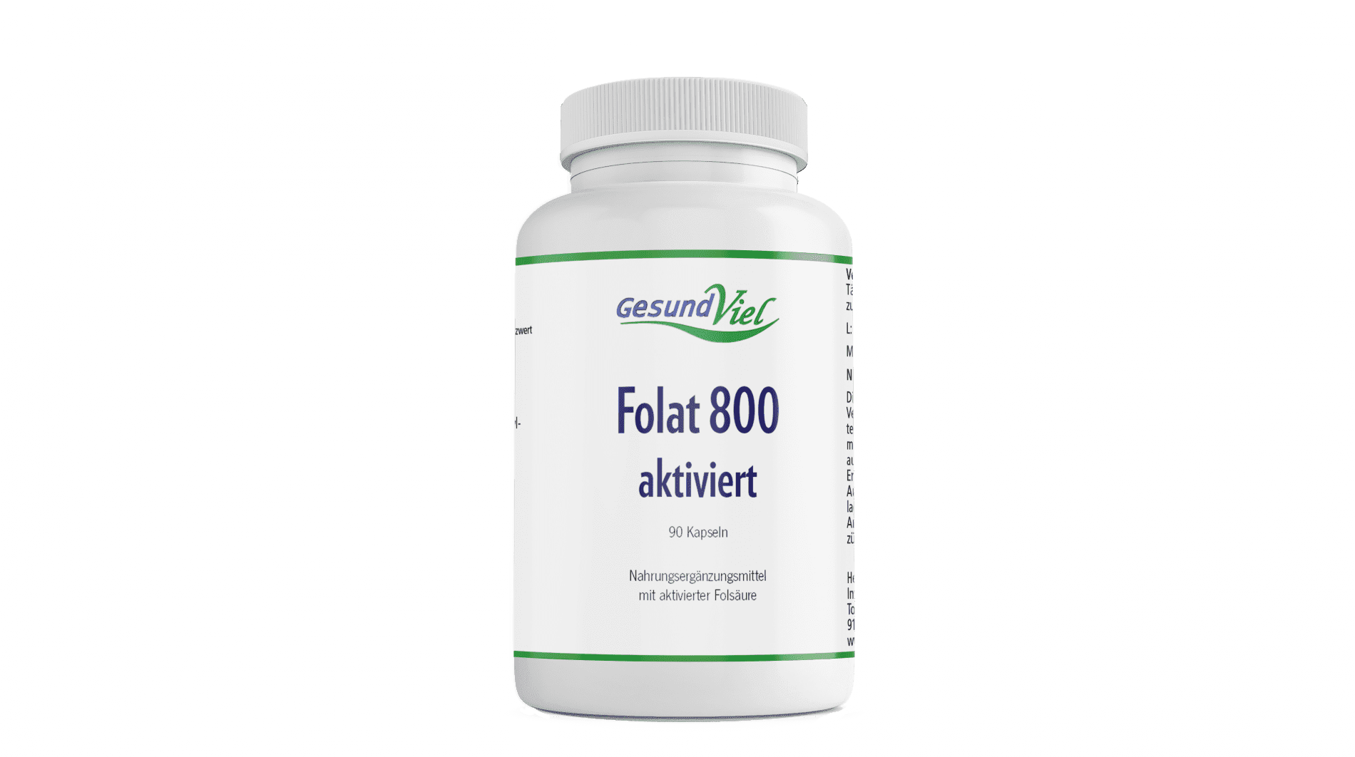 GESUNDVIEL FOLAT 800 AKTIVIERT