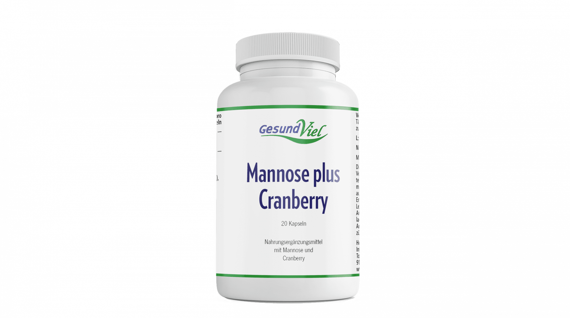 GESUNDVIEL MANNOSE+CRANBERRY