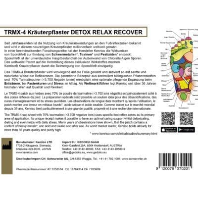 TRMX-4 Kräuterpflaster mit Turmalin & Sporopollenin – Bild 3