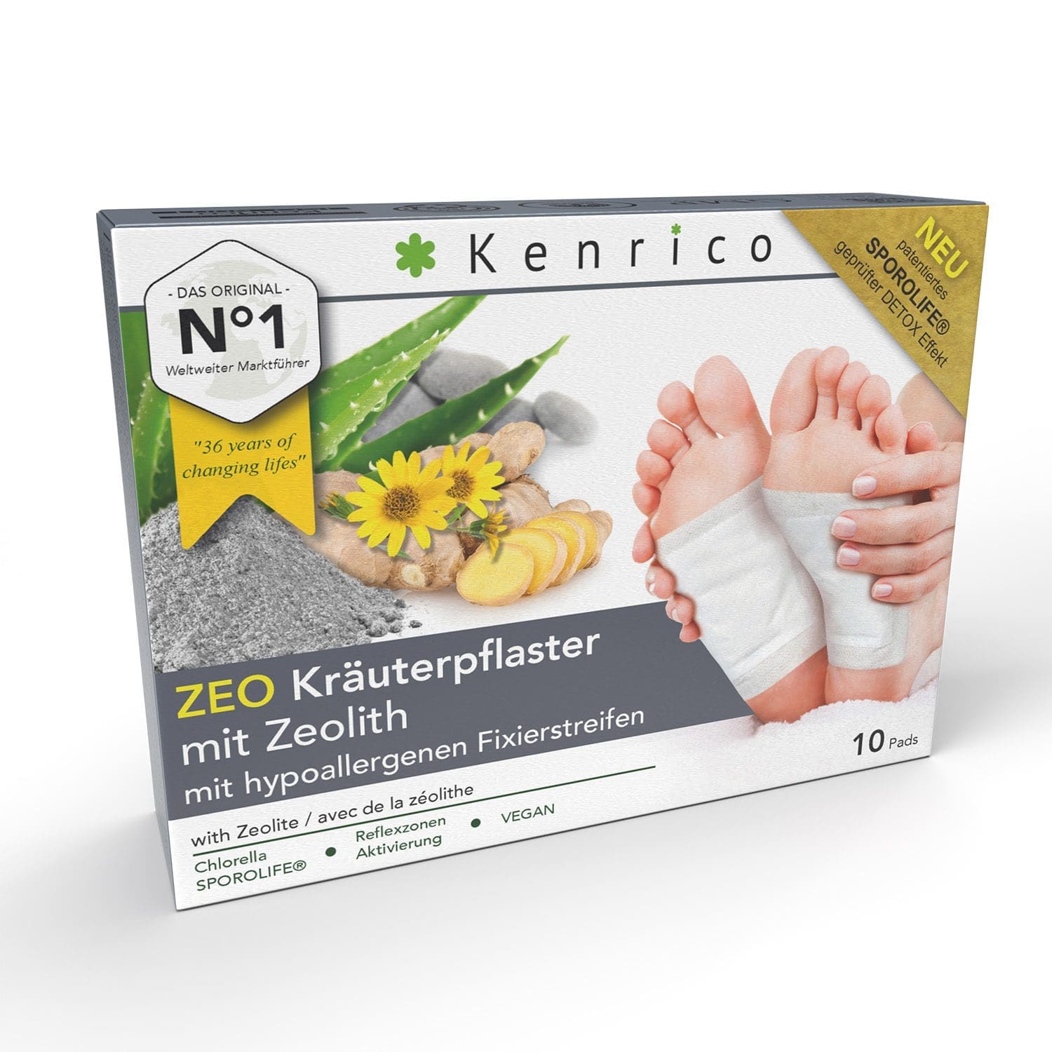 Zeo Kräuterpflaster mit Zeolith